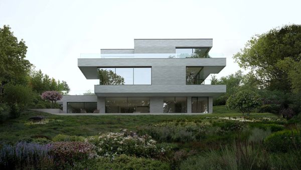 Norsk arkitektur som utstråler enkelhet.